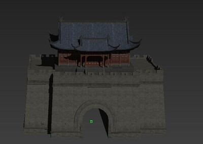 古代建筑城门水塔哨塔模型-历史建筑模型库-3ds Max(.max)模型下载-cg模型网