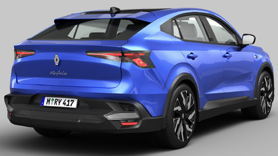 2023款 Renault模型-轿车模型库-3ds Max(.max)模型下载-cg模型网