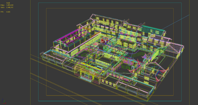 古建,中式,多层,古建廊,古建窗模型-商业办公模型库-3ds Max(.max)模型下载-cg模型网