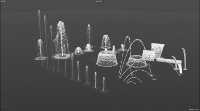 喷泉 水流模型-自然场景模型库-3ds Max(.max)模型下载-cg模型网