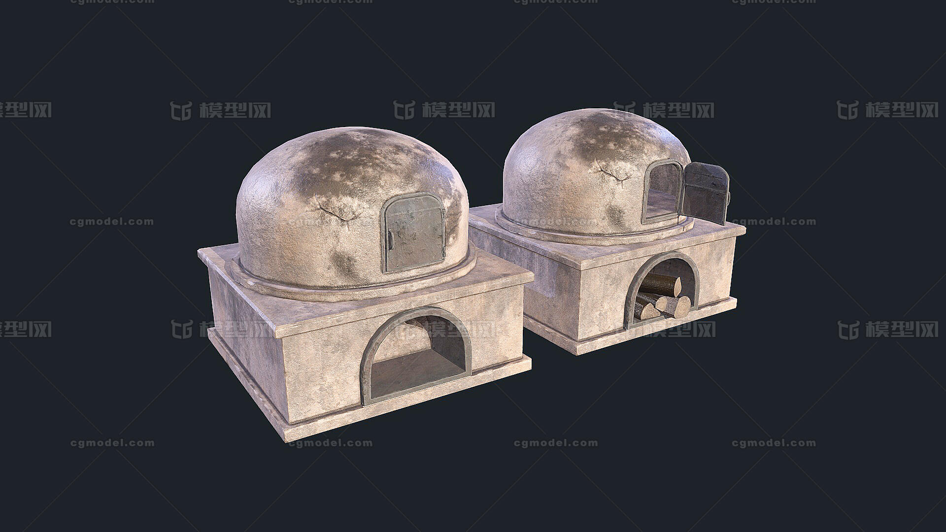 PBR 次世代模型-场景部件模型库-FBX(.fbx)模型下载-cg模型网