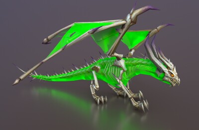 动画 毒龙模型-神话/幻想模型库-FBX(.fbx)模型下载-cg模型网