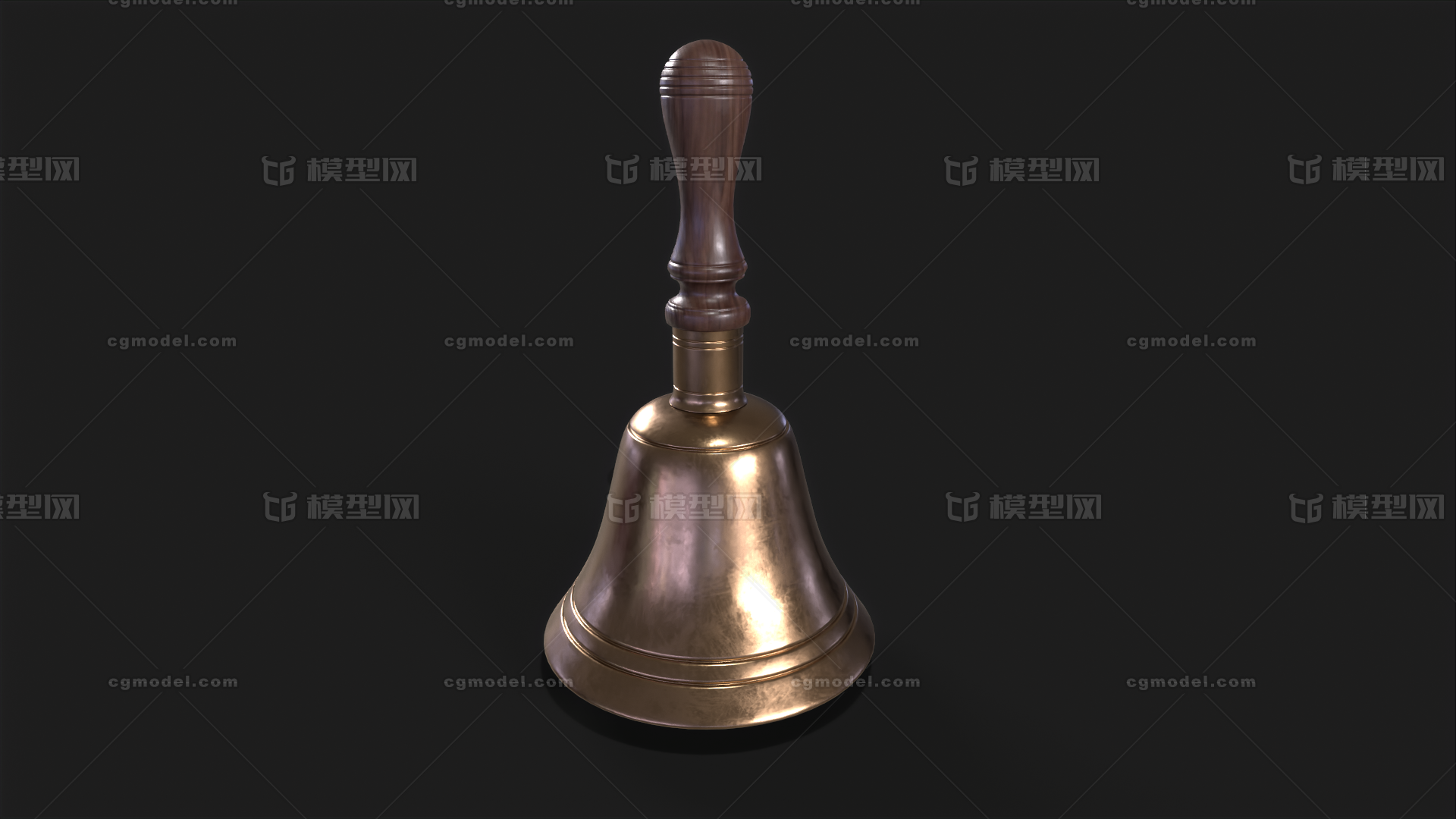 古代铜铃 铃铛模型-个人用品模型库-3ds Max(.max)模型下载-cg模型网