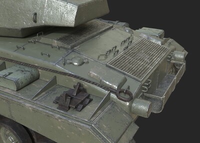 PBR 二战美国模型-装甲车/坦克模型库-3D Studio(.3ds)模型下载-cg模型网