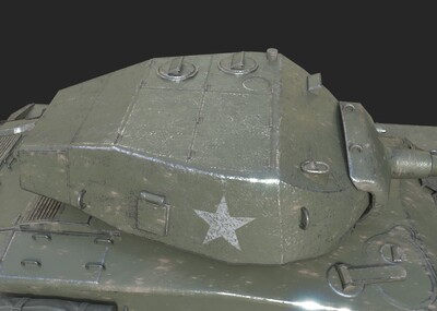 PBR 二战美国模型-装甲车/坦克模型库-3D Studio(.3ds)模型下载-cg模型网