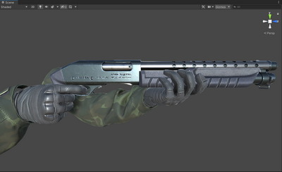 次世代 散弹枪模型-枪械模型模型库-FBX(.fbx)模型下载-cg模型网