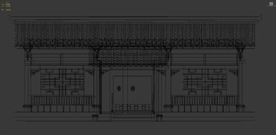 建筑 房子模型-历史建筑模型库-3ds Max(.max)模型下载-cg模型网