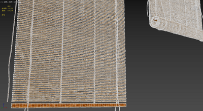 百叶窗 竹帘模型-家居装饰模型库-3ds Max(.max)模型下载-cg模型网
