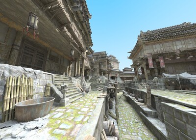 古代建筑3dmax 河道古建模型-场景部件模型库-FBX(.fbx)模型下载-cg模型网