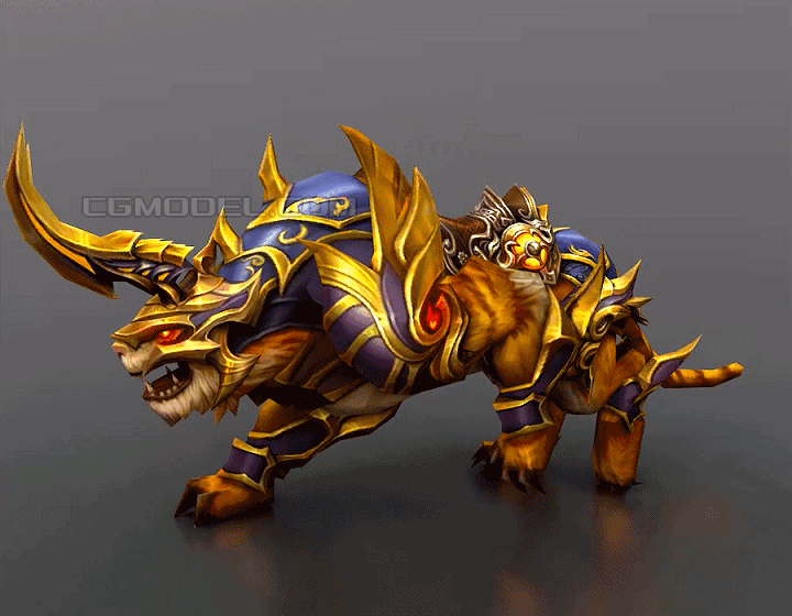 动画 猛兽模型-神话类模型库-FBX(.fbx)模型下载-cg模型网