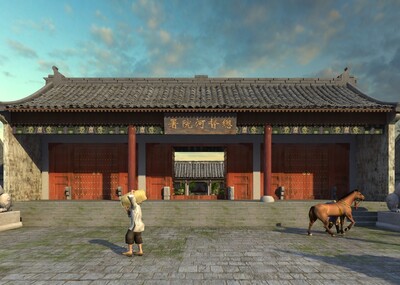 总督府 古代官府模型-古代场景模型库-3ds Max(.max)模型下载-cg模型网