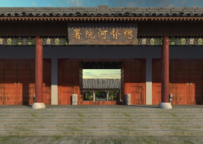 总督府 古代官府模型-古代场景模型库-3ds Max(.max)模型下载-cg模型网