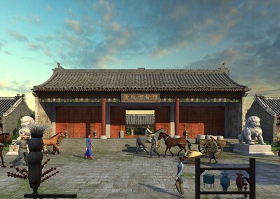 总督府 古代官府模型-古代场景模型库-3ds Max(.max)模型下载-cg模型网