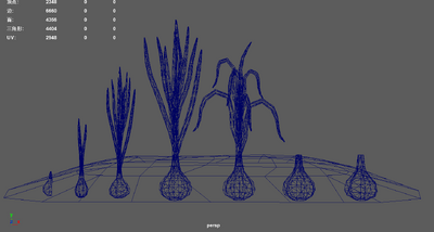 lowpoly 低多边形模型-水果蔬菜模型库-Maya(.ma/.mb)模型下载-cg模型网