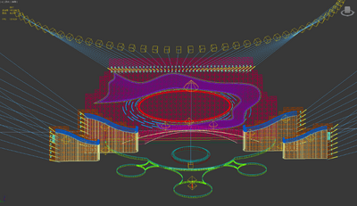 大型演出舞台设计 舞美设计模型-综艺模型库-3ds Max(.max)模型下载-cg模型网