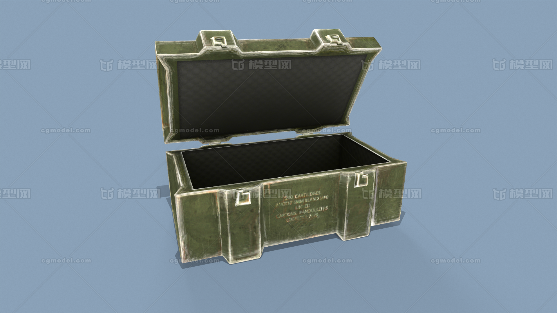 弹药箱 弹药盒模型-其他模型库-3ds Max(.max)模型下载-cg模型网
