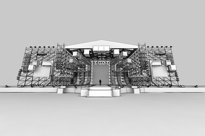 舞美舞台灯光设计模型-综艺模型库-3ds Max(.max)模型下载-cg模型网