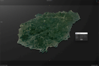 海南岛地形模型 地形山脉模型-自然场景模型库-FBX(.fbx)模型下载-cg模型网
