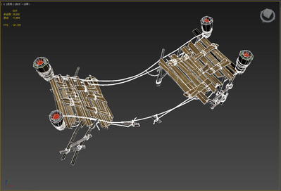 3转2写实场景模型 破桥模型-古代场景模型库-3ds Max(.max)模型下载-cg模型网