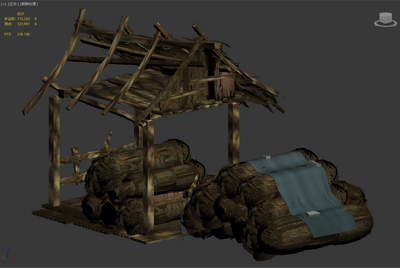 3转2写实场景模型 小房子模型-古代场景模型库-3ds Max(.max)模型下载-cg模型网