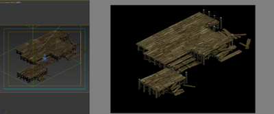 3转2写实场景模型 木桥模型-古代场景模型库-3ds Max(.max)模型下载-cg模型网
