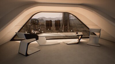UE5虚幻科幻外星基地前哨殖民地模型-现代场景模型库-Unreal Engine模型下载-cg模型网