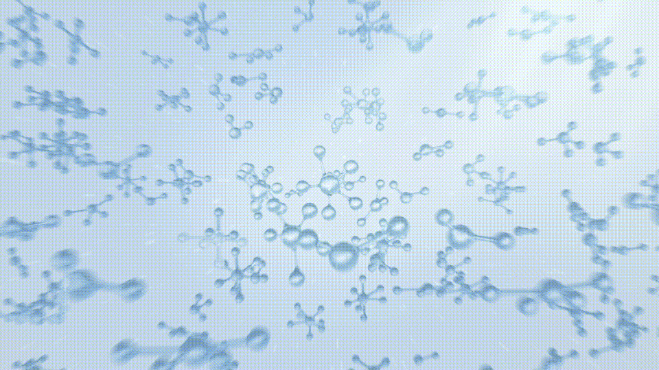 C4D美妆水分子补水分子结构精华02模型-广告场景模型库-Cinema 4D(.c4d)模型下载-cg模型网