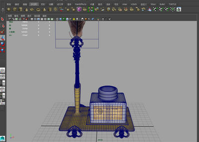 笔台 羽毛笔模型-其他模型库-FBX(.fbx)模型下载-cg模型网