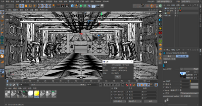 C4D场景 科幻场景模型-现代场景模型库-Cinema 4D(.c4d)模型下载-cg模型网