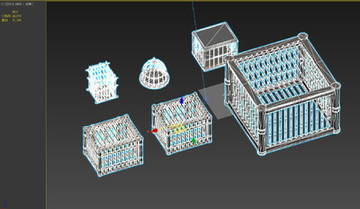 卡通 笼子模型-场景部件模型库-FBX(.fbx)模型下载-cg模型网