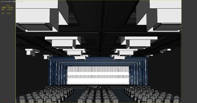 现代舞台 舞美活动现场模型-其他空间模型库-3ds Max(.max)模型下载-cg模型网