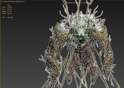 树精 树神模型-异形怪物模型库-3ds Max(.max)模型下载-cg模型网
