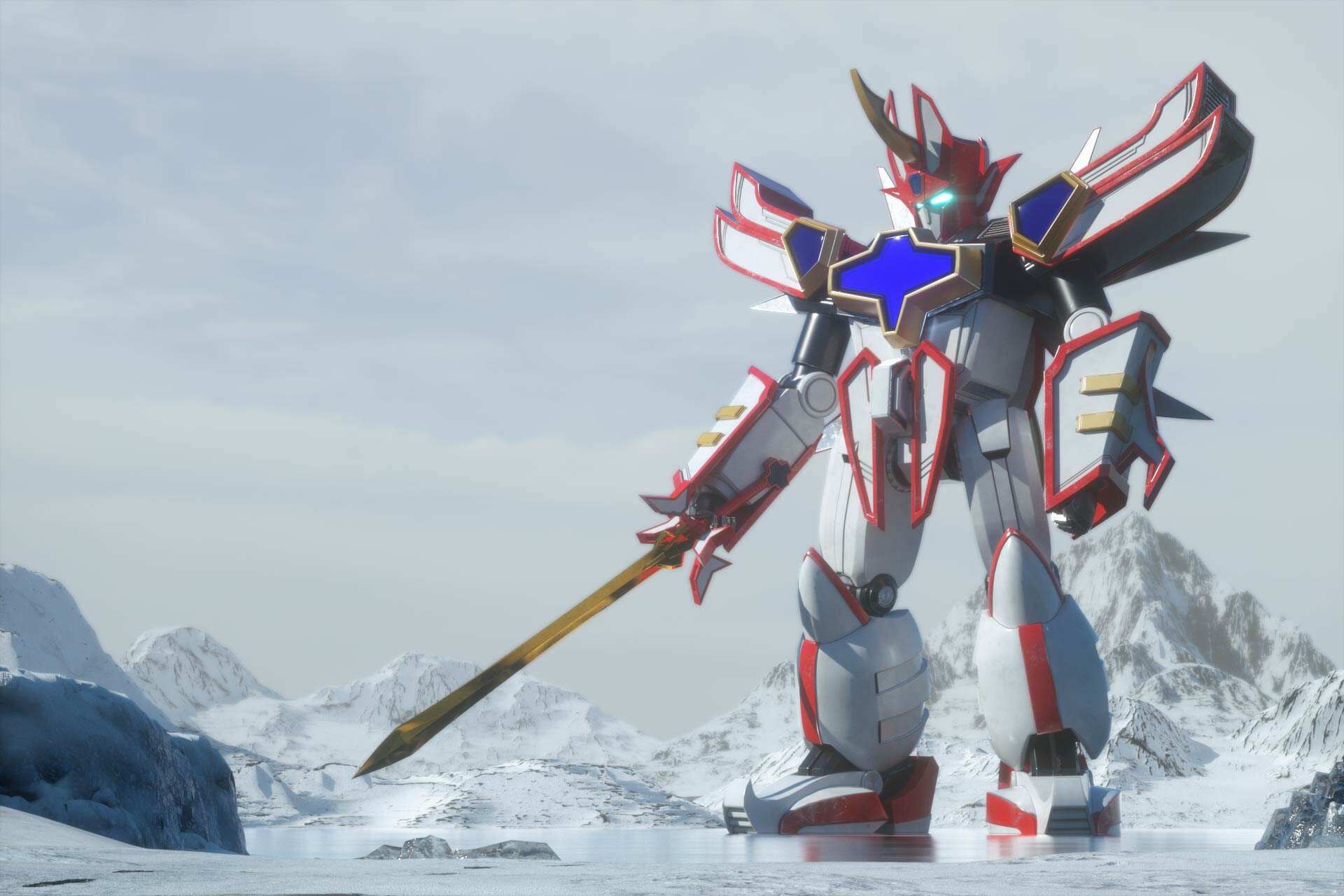 魔动王 超级光能使者模型 - 角色/人物/生物 - 作品模型 - CG模型网