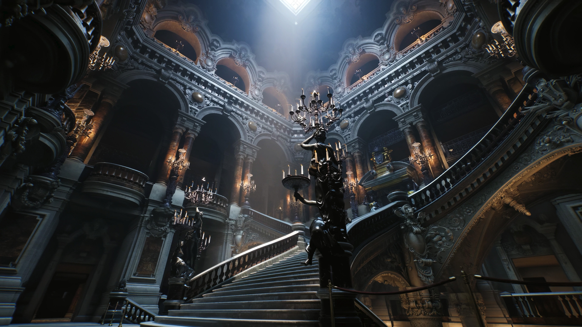 UE5 巴黎歌剧院 次时代游戏环境 | Demo下载模型 - 游戏/影视/动画 - 作品模型 - CG模型网