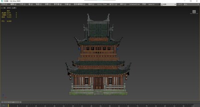 古代房子游戏房子模型模型-古代场景模型库-3ds Max(.max)模型下载-cg模型网