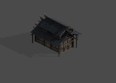 3转2写实场景模型 破烂房子模型-场景部件模型库-3ds Max(.max)模型下载-cg模型网