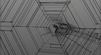 穿梭通道 科幻通道模型-科幻场景模型库-Cinema 4D(.c4d)模型下载-cg模型网