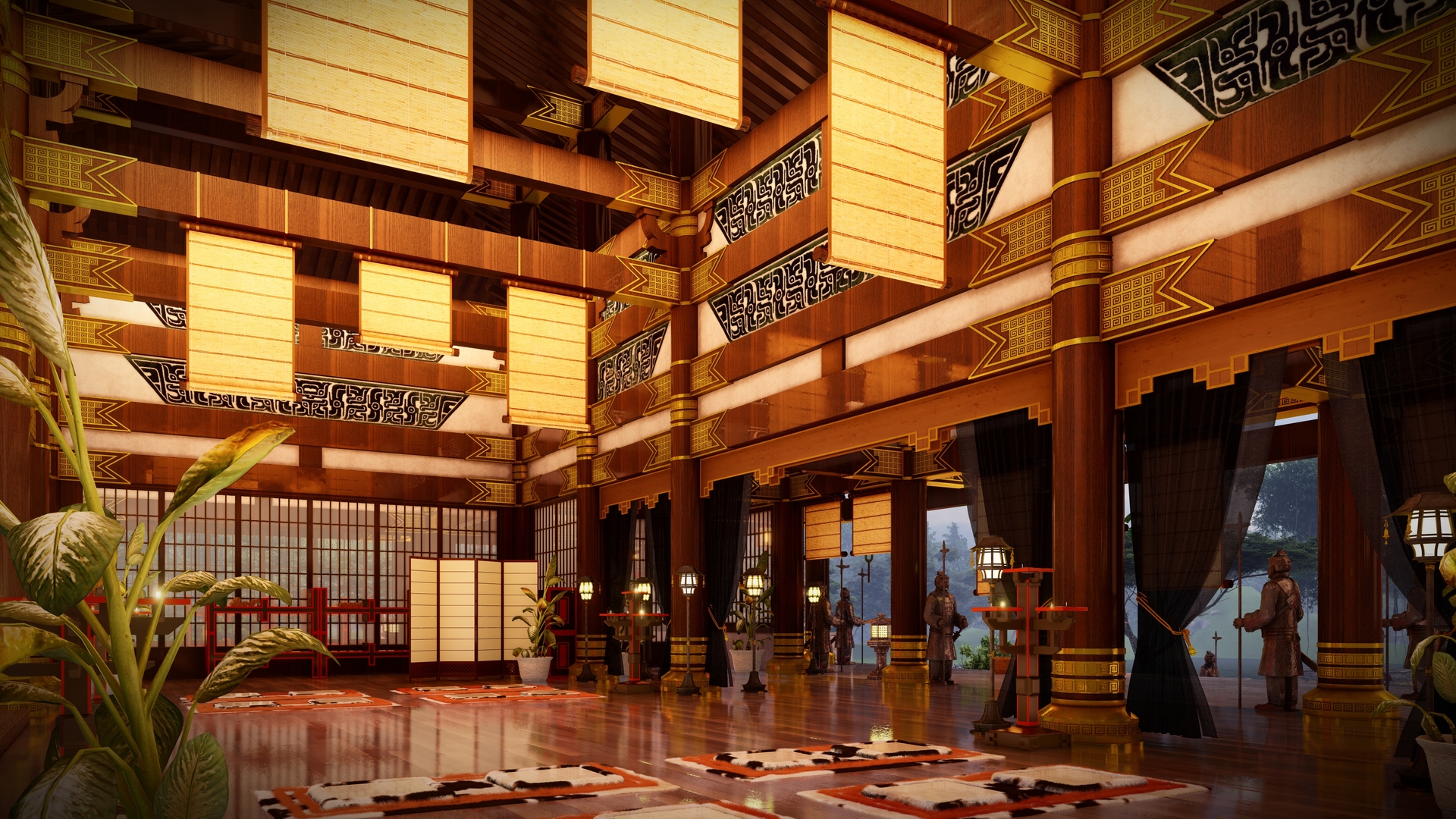 将军府模型 - 场景/空间/建筑 - 作品模型 - CG模型网