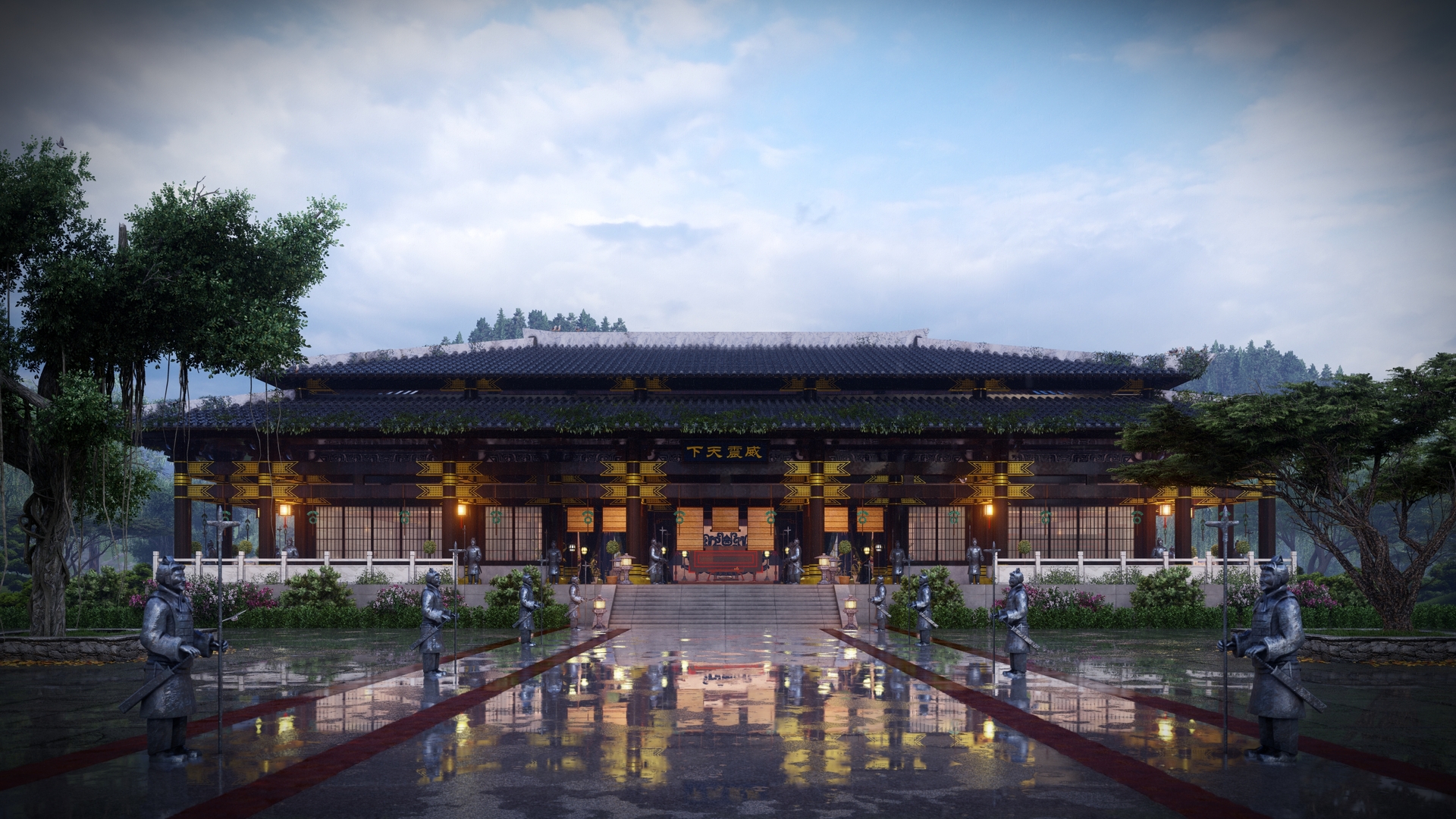 将军府模型 - 场景/空间/建筑 - 作品模型 - CG模型网
