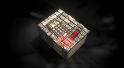 炸药包 C4炸弹模型-场景部件模型库-Blender(.blend)模型下载-cg模型网