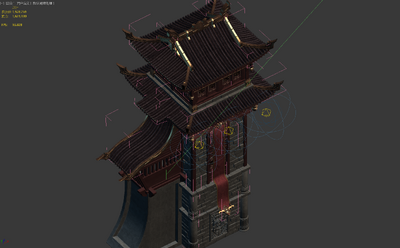 3转2写实场景模型 塔楼模型-古代场景模型库-3ds Max(.max)模型下载-cg模型网