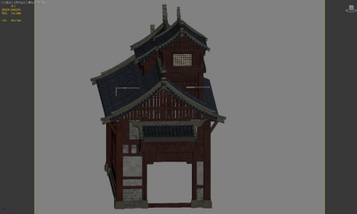 转2写实场景模型 房子模型-场景部件模型库-3ds Max(.max)模型下载-cg模型网