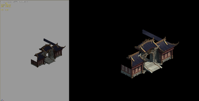 转2写实场景模型 房子模型-场景部件模型库-3ds Max(.max)模型下载-cg模型网