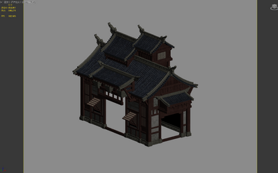 转2写实场景模型 房子模型-古代场景模型库-3ds Max(.max)模型下载-cg模型网