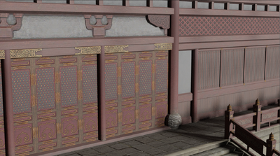 建筑 古建筑模型-历史建筑模型库-Blender(.blend)模型下载-cg模型网