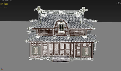 3转2写实场景模型 房子模型-场景部件模型库-3ds Max(.max)模型下载-cg模型网