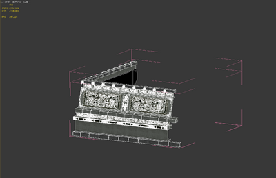 3转2写实场景模型 墙模型-场景部件模型库-3ds Max(.max)模型下载-cg模型网