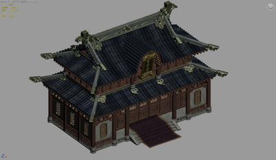 3转2写实场景模型 房子模型-场景部件模型库-3ds Max(.max)模型下载-cg模型网