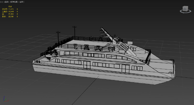 客船 渡船模型-游轮模型库-3ds Max(.max)模型下载-cg模型网