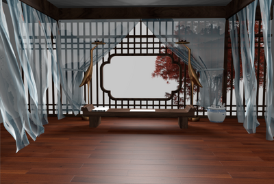 古风场景 中式庭院模型-古代场景模型库-Cinema 4D(.c4d)模型下载-cg模型网